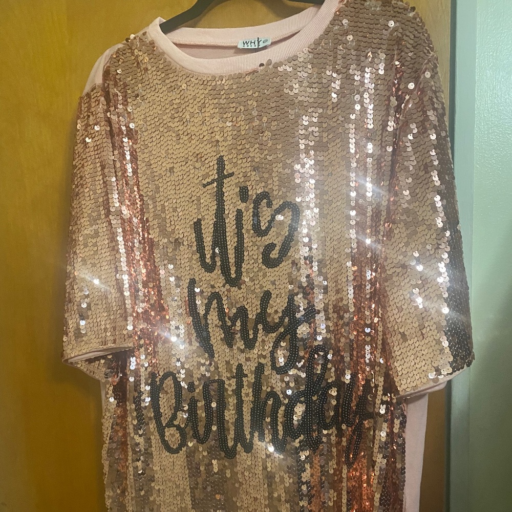 It’s my Birthday Sequin